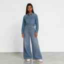 Carpenter wide leg femme en jeans -KARIMA 3.0