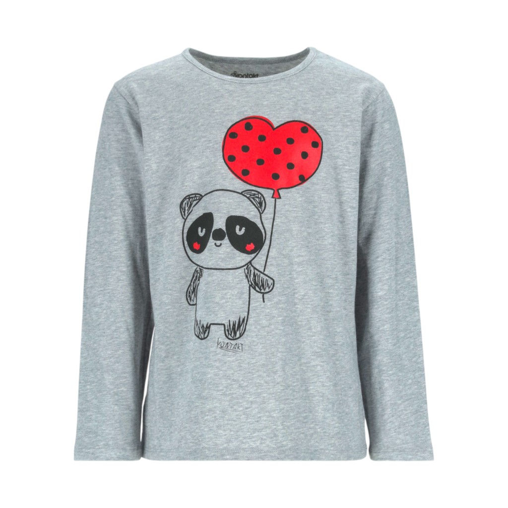 Pyjama fille manches longues PANDA