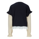 Sweat fille avec volants