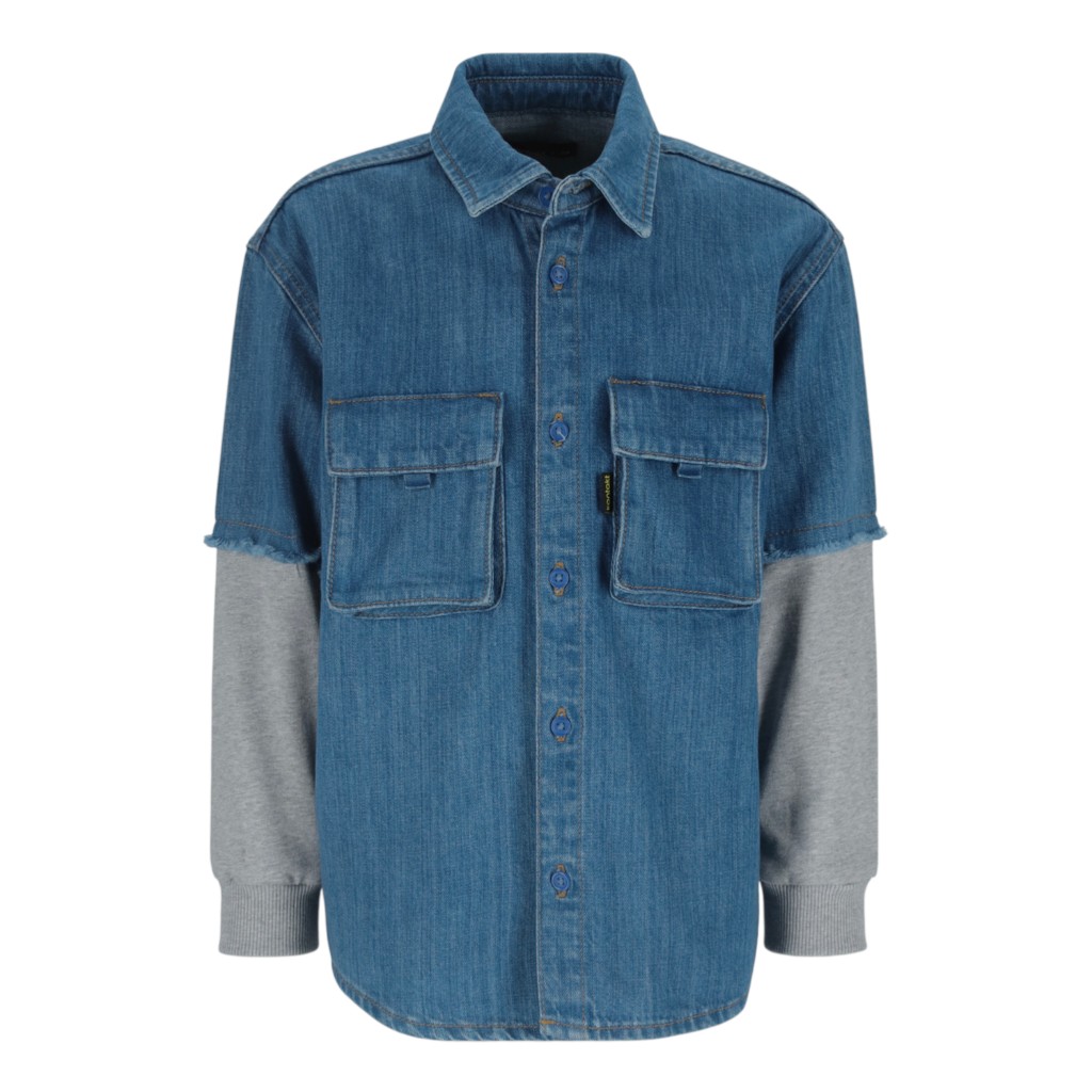 Chemise workwear garçon Bi- Matière