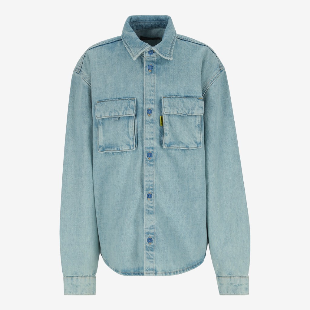 Chemise workwear garçon en jeans