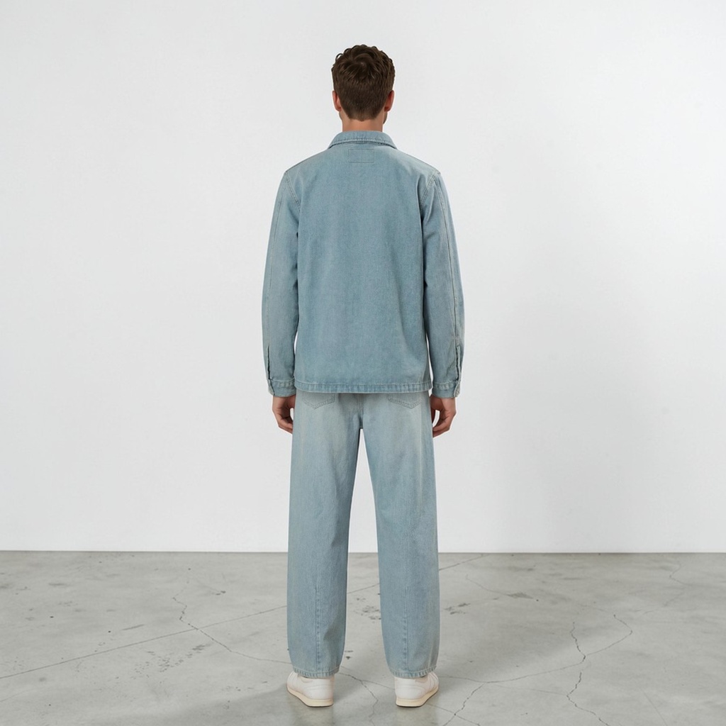 Barrel jeans unisexe-BIBOO