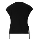 Sweat femme sans manches avec noeuds sur les côtés