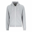 Hoodie zippé homme avec broderie