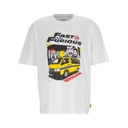 T-shirt oversized unisexe manches courtes FAST AND FURIOUS