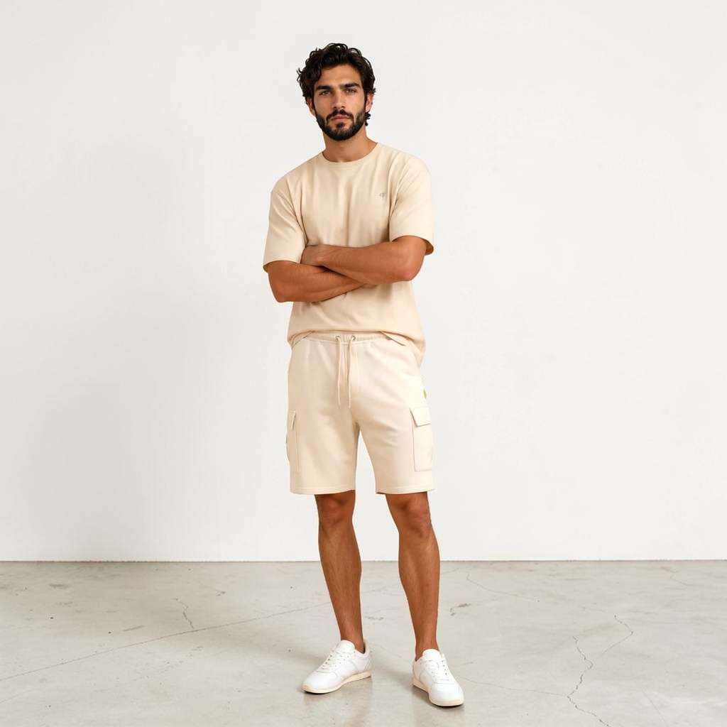 T-shirt oversized unisexe manches courtes  عيش تونسي