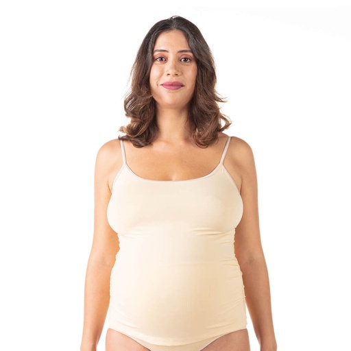 [05-010-08-019-K019-L] Caraco de grossesse en microfibre extensible (Chair, L)