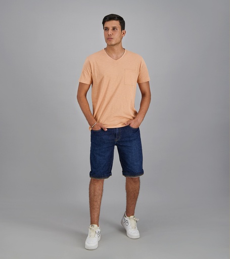 [01-010-04-003-K158-40] Bermuda homme en jeans (Jeans  Foncé, 40)