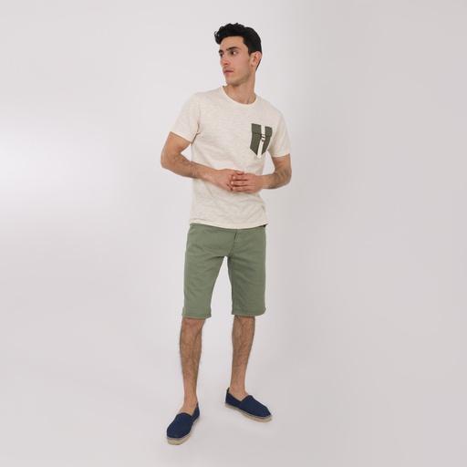 [01-010-04-005-K035-40] Bermuda homme (Kaki, 40)