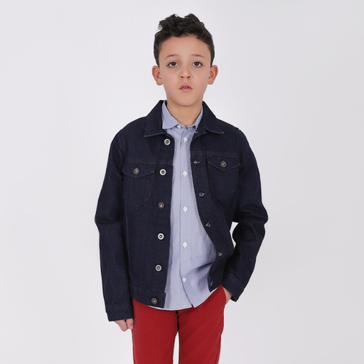 [01-010-10-029-K490-10A] Veste garçon en jeans (10A)