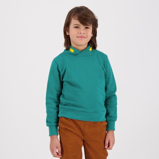 [05-010-36-088-K054-10A] Sweat garçon col haut croisé WANDERLUST (10A)