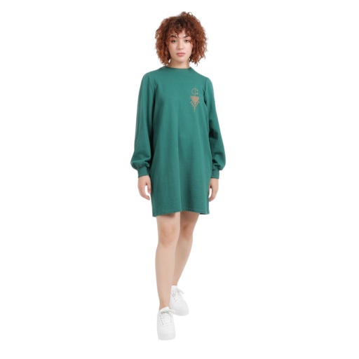 [05-010-91-007-K054-L] Robe oversized sweat femme KHOMSA (L)