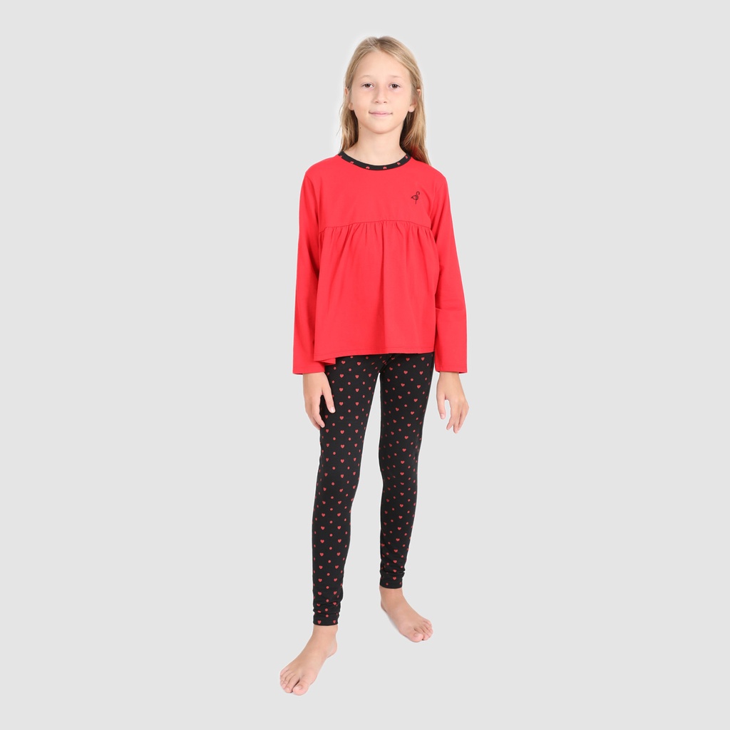 Pyjama fille manches longues et legging