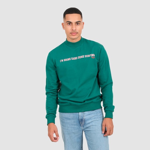 [05-010-36-124-K054-L] Sweat homme col cheminé I'M GOING SAND DUNE SURFING (L)