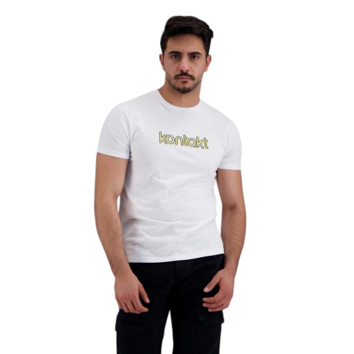 [05-010-02-528-K000-L] T-shirt unisexe manches courtes KONTAKT CORDON (L)