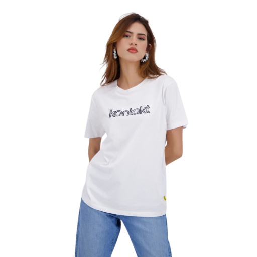 [05-010-02-529-K000-L] T-shirt unisexe manches courtes KONTAKT AJOURÉ (L)