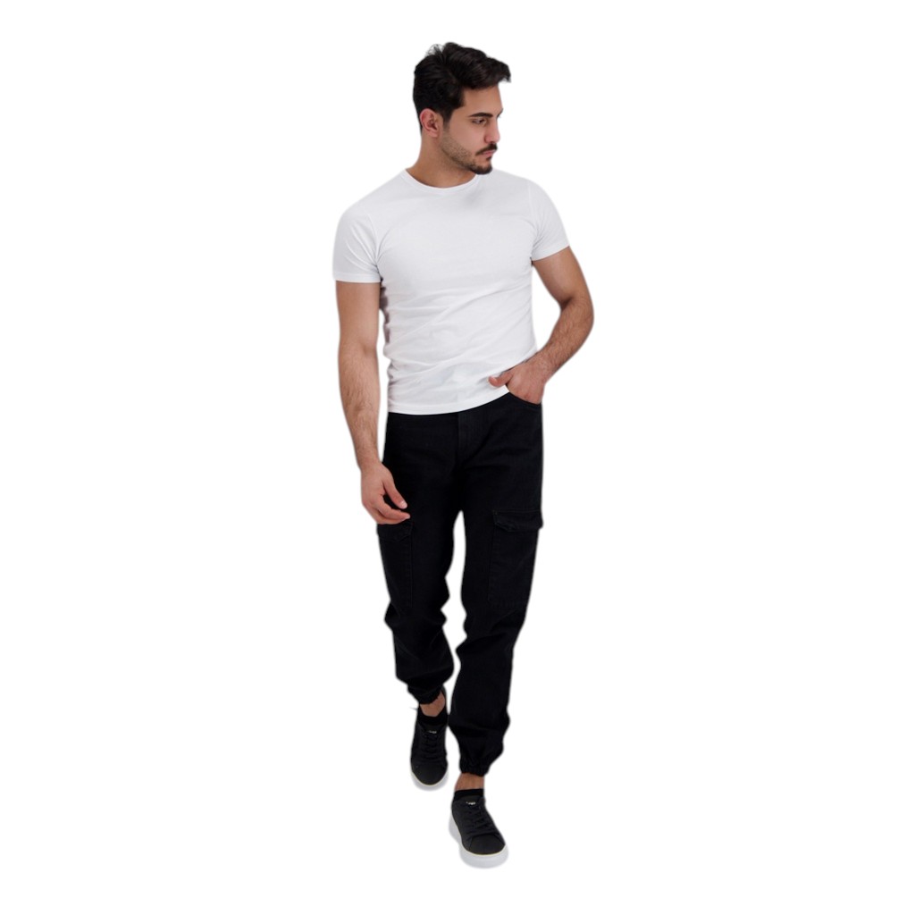 T-shirt homme manches courtes avec broderie