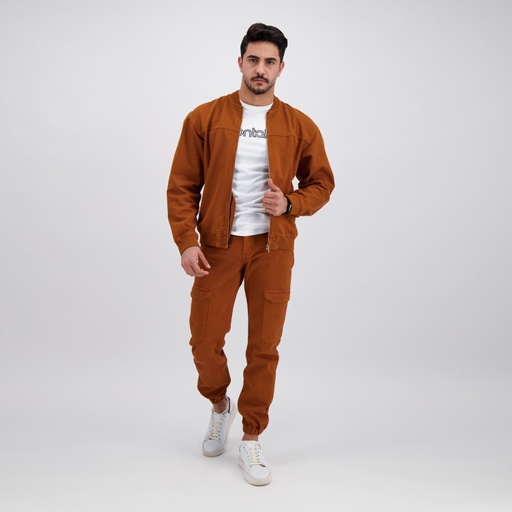 [01-010-90-020-K669-L] Bombers workwear homme - BADER (Camel, L)