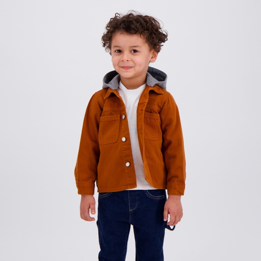 [01-010-10-072-K669-12-18MOIS] Jacket bébé avec capuche (12-18M)