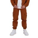 Cargo garçon en serge de coton