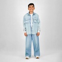 Chemise workwear garçon en jeans