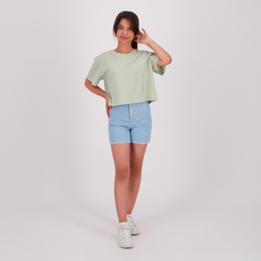 [01-010-18-074-K412-10/12A] Short fille en jeans (Jeans Bleu Clair, 10/12 A)