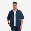 Chemise homme manches courtes en jeans - SHOKRI