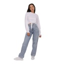 T-shirt femme manches longues avec nœud