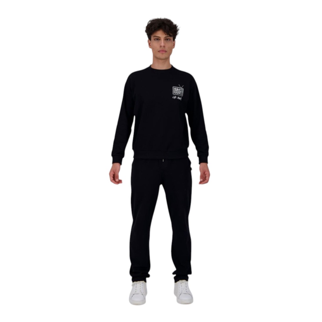 Jogger homme jambe droite