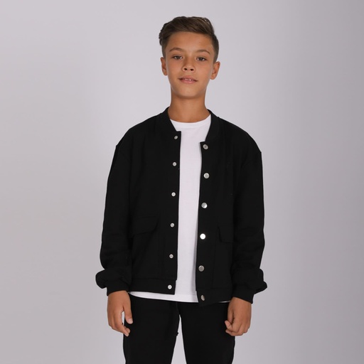 [05-010-90-022-K040-10/12A] Bombers unisexe enfant avec poche a rabat (10/12A)