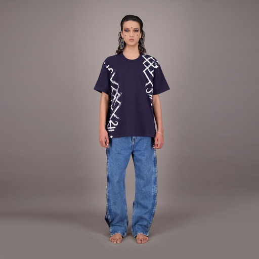 [05-010-02-662-K015] T-shirt oversized unisexe Modular - TUNIS FASHION WEEK 2024 (M)