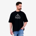 T-shirt oversized unisexe  manches courtes طبرقة