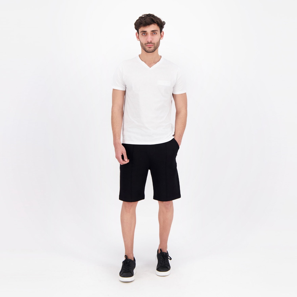 Short chino homme en piquet