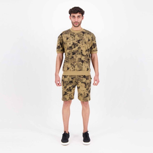 Sweat homme manches courtes tie &amp; dye