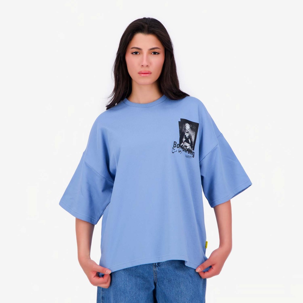 Sweat boxy femme BORN STRONG