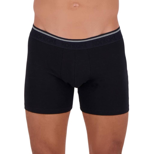 [05-010-06-042-K040-L] Boxer homme en coton bio (Noir, L)