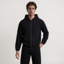 Bombers oversized unisexe à capuche