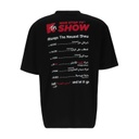 T-shirt oversized unisexe manches courtes K tn NON STOP TV SHOW