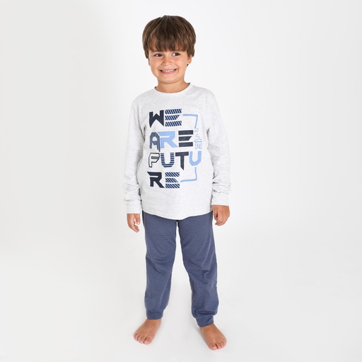 Pyjama garçon manches longues WE ARE THE FUTURE
