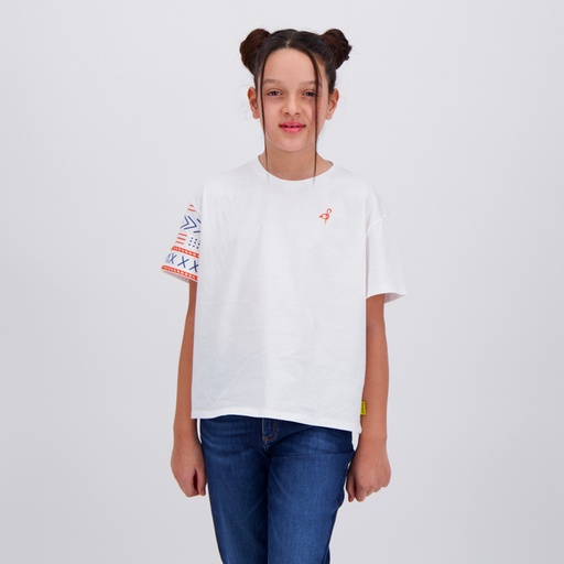 T-shirt oversized fille manches courtes MARGOUM