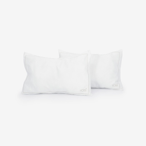 Lot de 2 taies d'oreiller HOBBY - Jeans Bleu Moyen